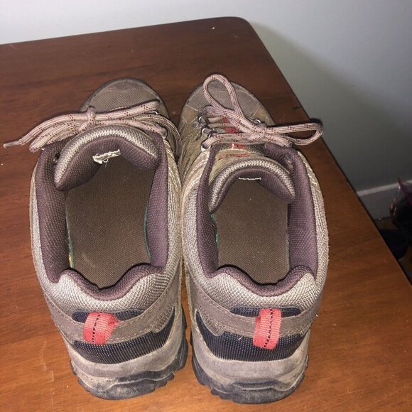 EVEREST Mens Leather Brown Hiking Boots Size 12 Ankle Utility Outdoors - Picture 10 of 13